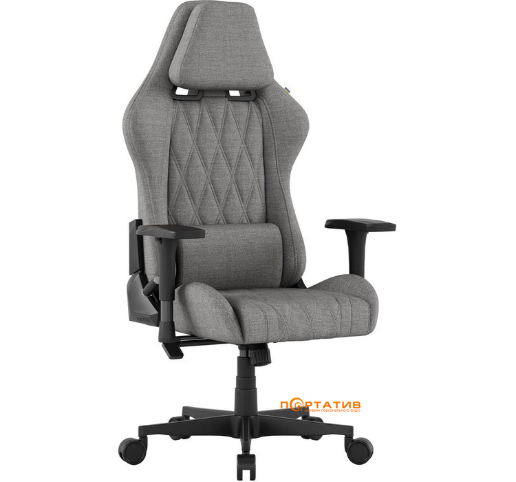 Крісло для геймерів HATOR Darkside 2 Fabric Grey (HTC1300)