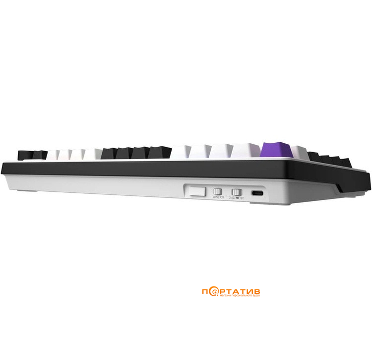 Ігрова клавіатура HATOR Hellyberry HK75 Wireless White-Violet (HK75_Wireless)