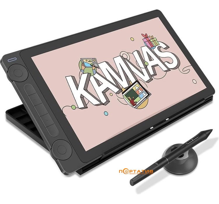 Графический монитор HUION Kamvas 13 Gen 3 + перчатка (GS1333)