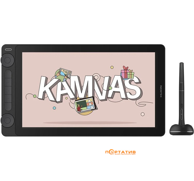 Графический монитор HUION Kamvas 13 Gen 3 + перчатка (GS1333)