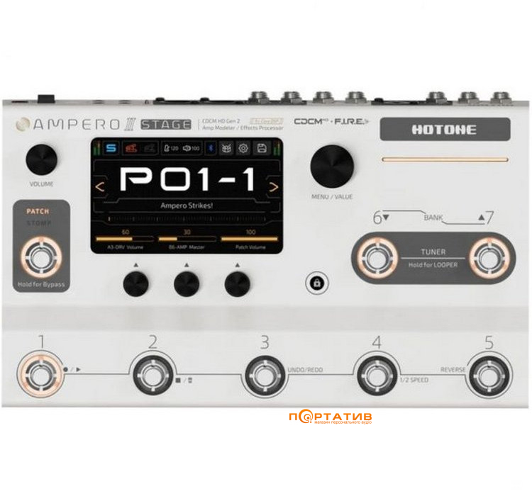Гітарний процесор Hotone Audio Ampero II Stage
