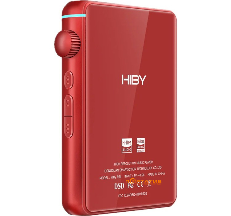 Аудиоплеер HiBy R3 II 2025 Red