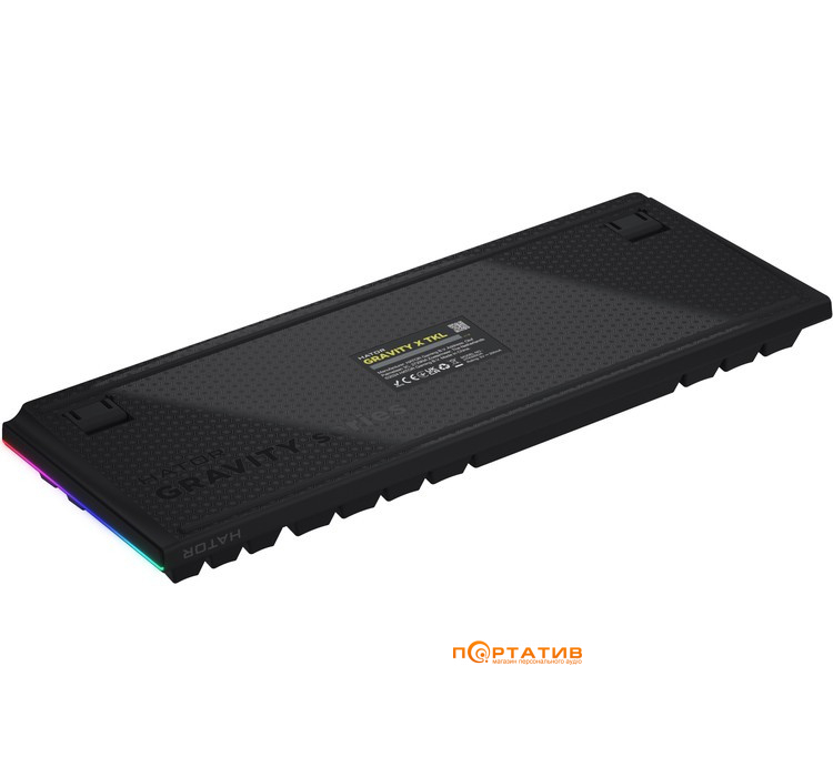 Игровая клавиатура HATOR Gravity X TKL Orange Black (HTK550UA)