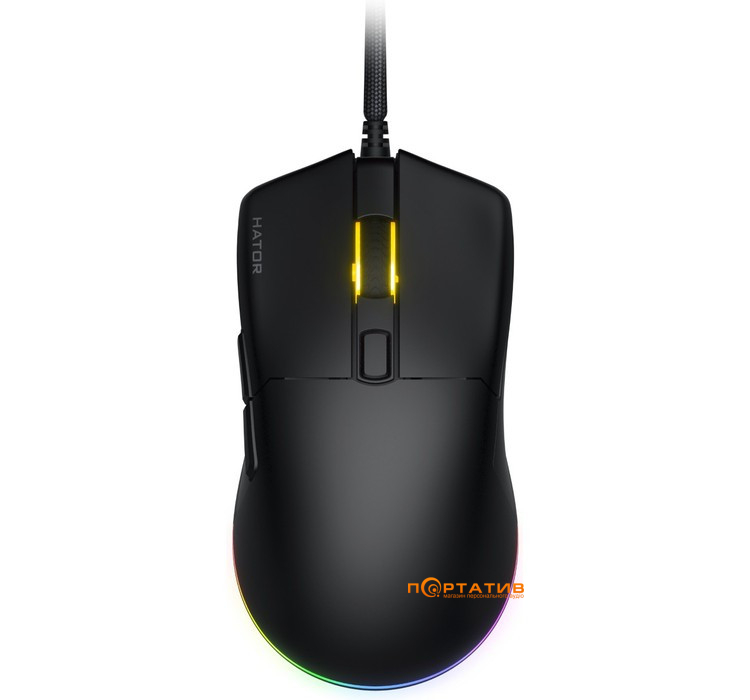 Ігрова мишка HATOR Pulsar 3 Black (HTM610)