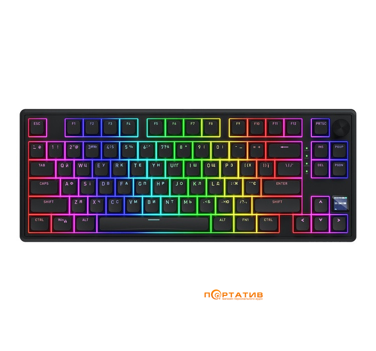 Игровая клавиатура HATOR Skyfall 80 PRO Wireless Black (HTK4181UA)
