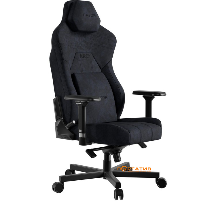 Кресло для геймеров HATOR Arc 3 XL Velour Black (HTC3440XL)