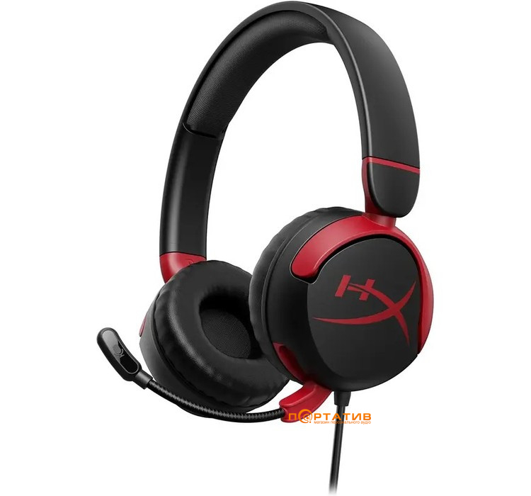 Игровая гарнитура HyperX Cloud Mini Wired Black/Red (7G8F4AA)