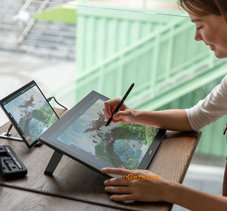 Графический монитор HUION Kamvas Pro 19 + перчатка (GT1902)