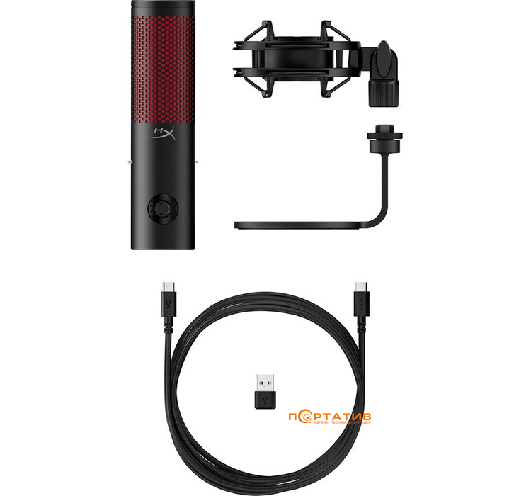 Микрофон HyperX QuadCast 2 Black (872V1AA)