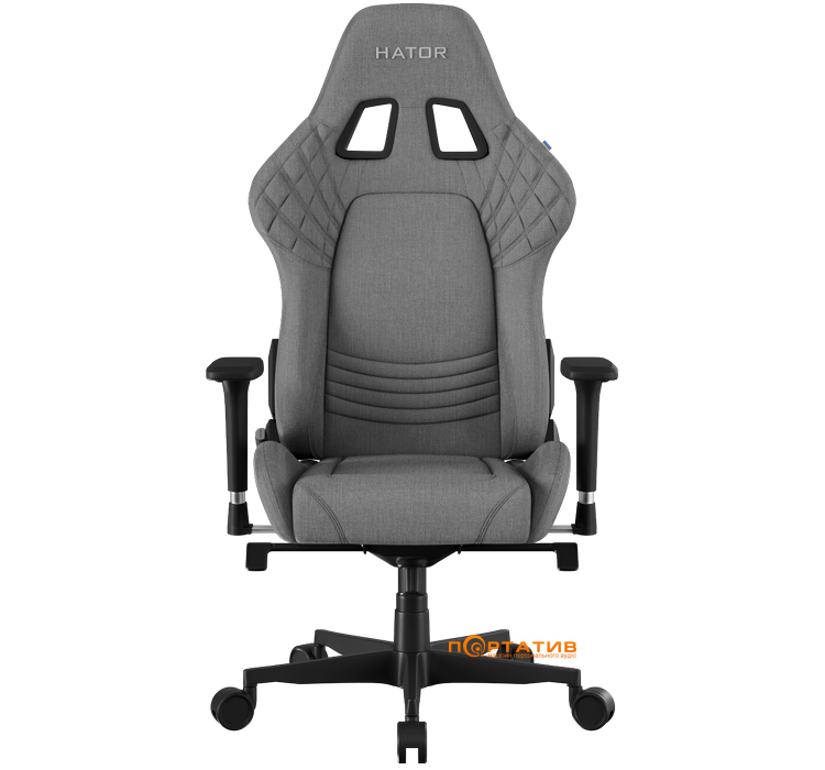 Кресло для геймеров HATOR Darkside 2 PRO Fabric Grey (HTC1506)