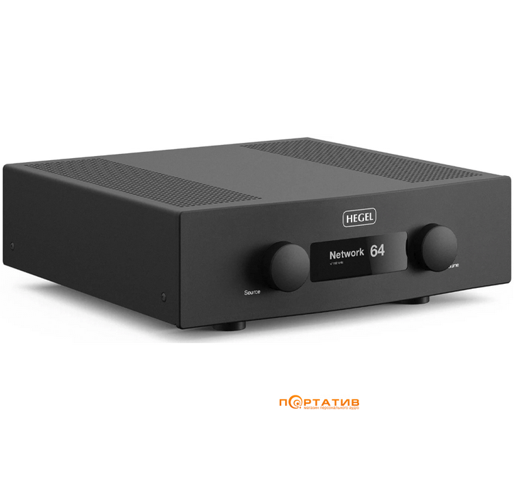 Підсилювач Hegel H400 Black