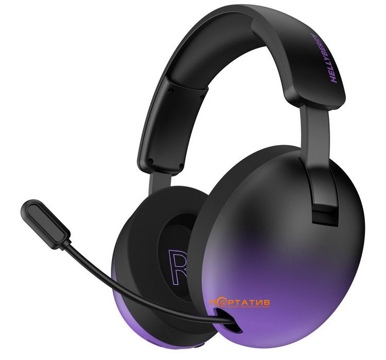 Ігрова гарнітура HATOR Hellyberry HH30 PRO Wireless Black (HH30_PRO_wireless_BV)