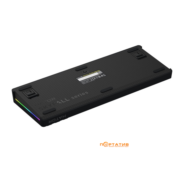 Ігрова клавіатура HATOR Skyfall 65 PRO Wireless Grey-Black (HTK4160UA)