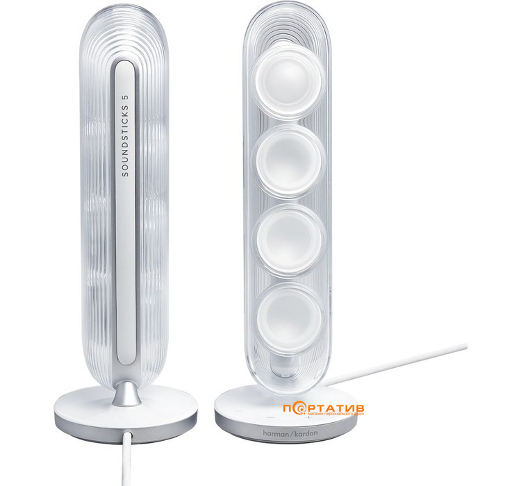 Акустика Harman-Kardon SoundSticks 5 Wi-Fi White (HKSOUNDSTK5WFWEP)