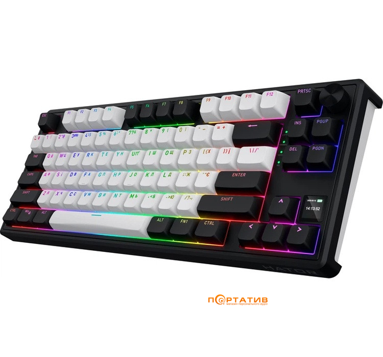 Игровая клавиатура HATOR Skyfall 80 MAG Ultima 8K Wireless Black-White (HTK3880UA)