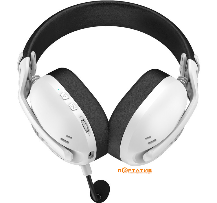 Игровая гарнитура HATOR Hyperpunk 3 Wireless Hi-Res (ESH16) White
