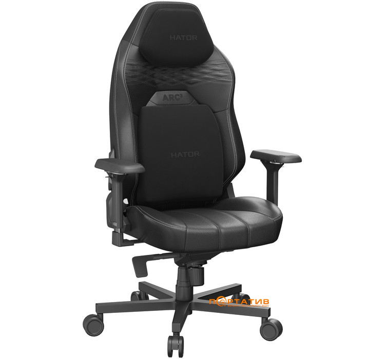 Кресло для геймеров HATOR Arc 3 L Black (HTC3400L)