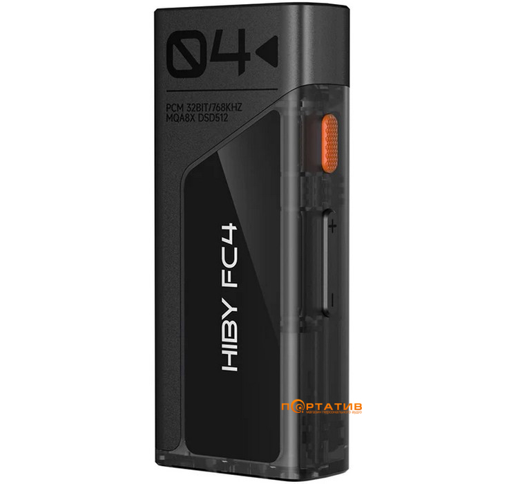 ЦАП із підсилювачем для навушників HiBy FC4 with display Black