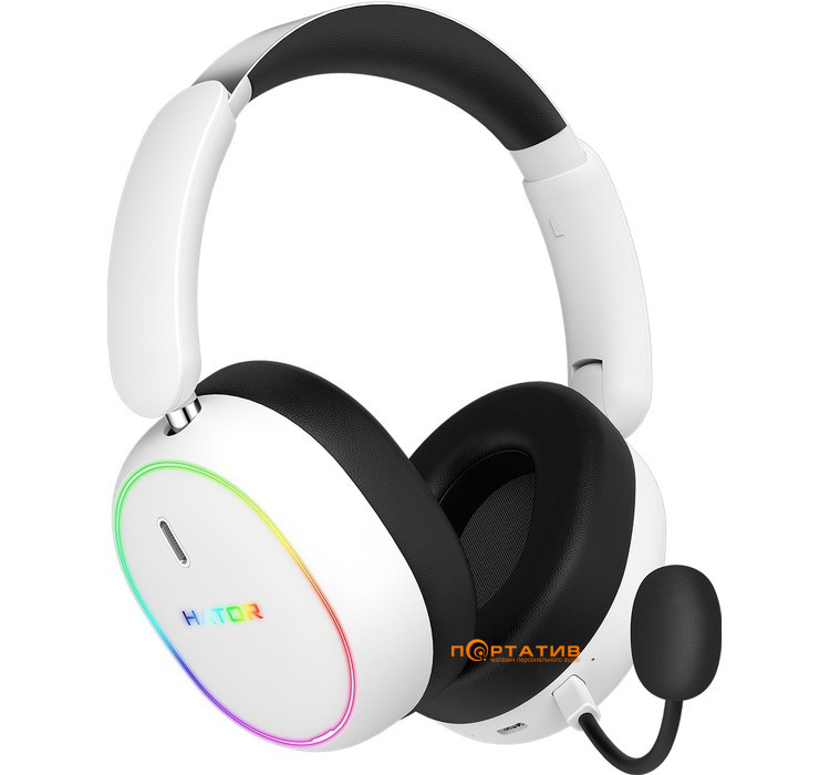 Игровая гарнитура HATOR Phoenix 2 Wireless Hi-Res (ESH41) White