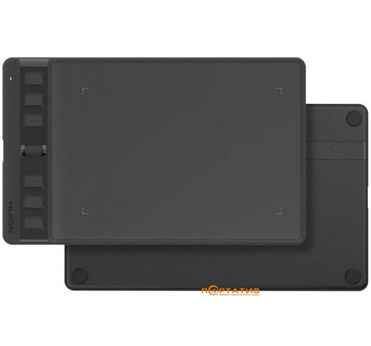 Графічний планшет HUION Inspiroy 2 S + перчатка (H641P)