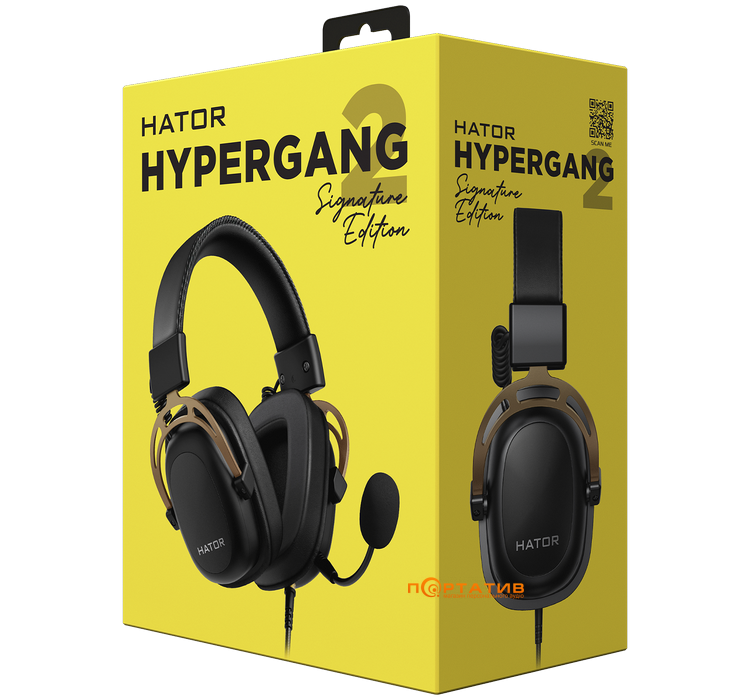 Игровая гарнитура HATOR Hypergang 2 (HTA-916) Gold Edition