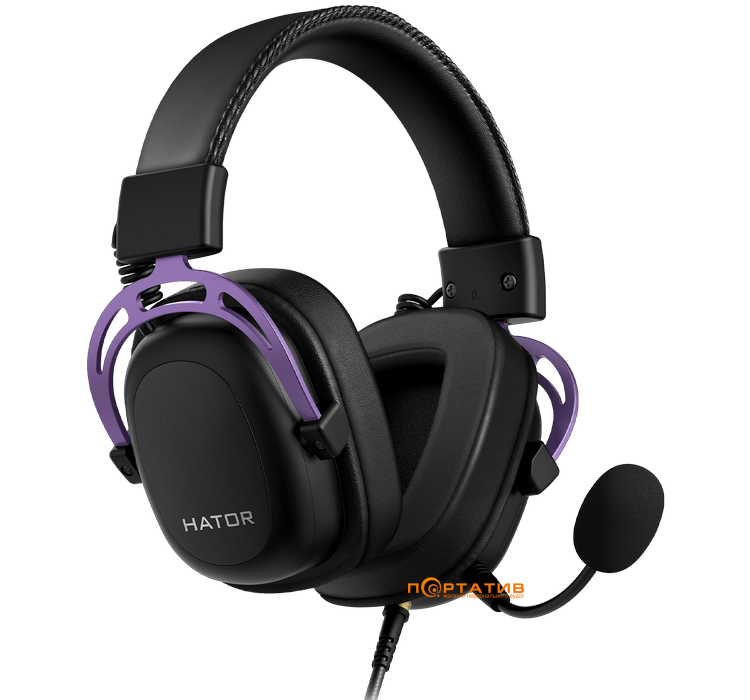 Игровая гарнитура HATOR Hypergang 2 (HTA-914) Lavander Edition