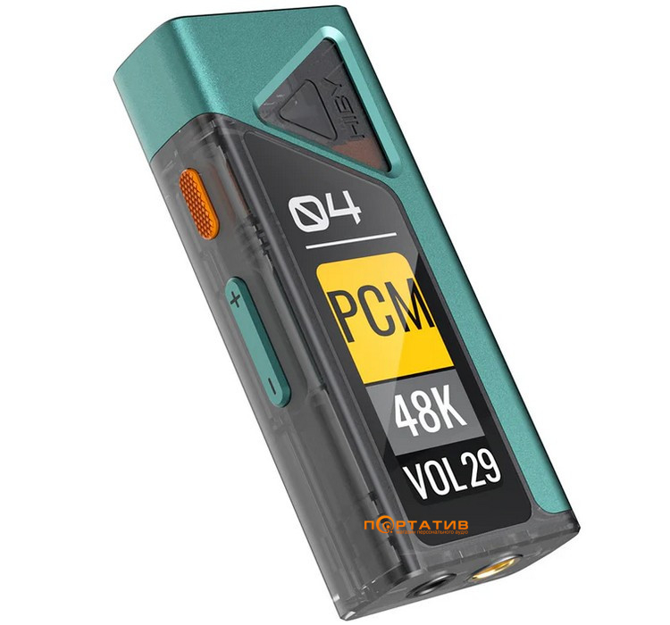 ЦАП із підсилювачем для навушників HiBy FC4 with display Green