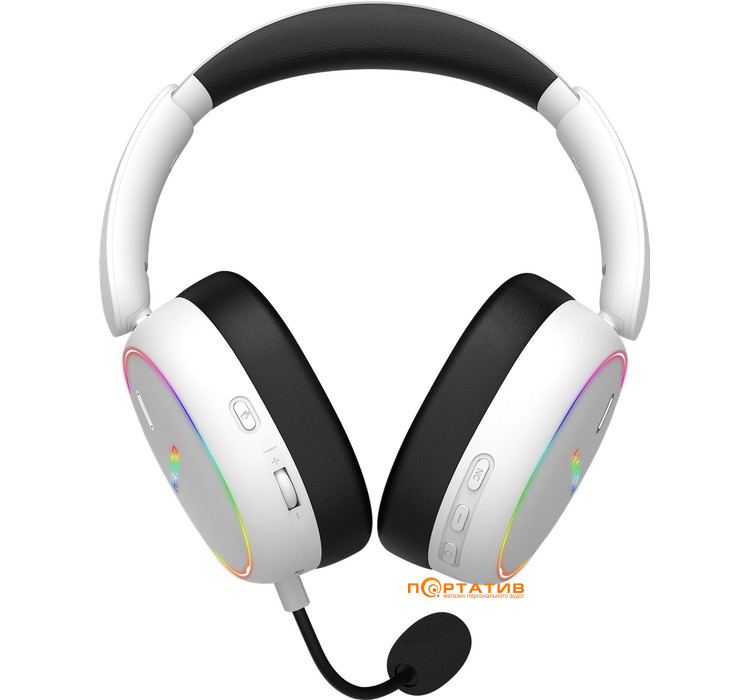 Игровая гарнитура HATOR Phoenix 2 Wireless Hi-Res (ESH41) White