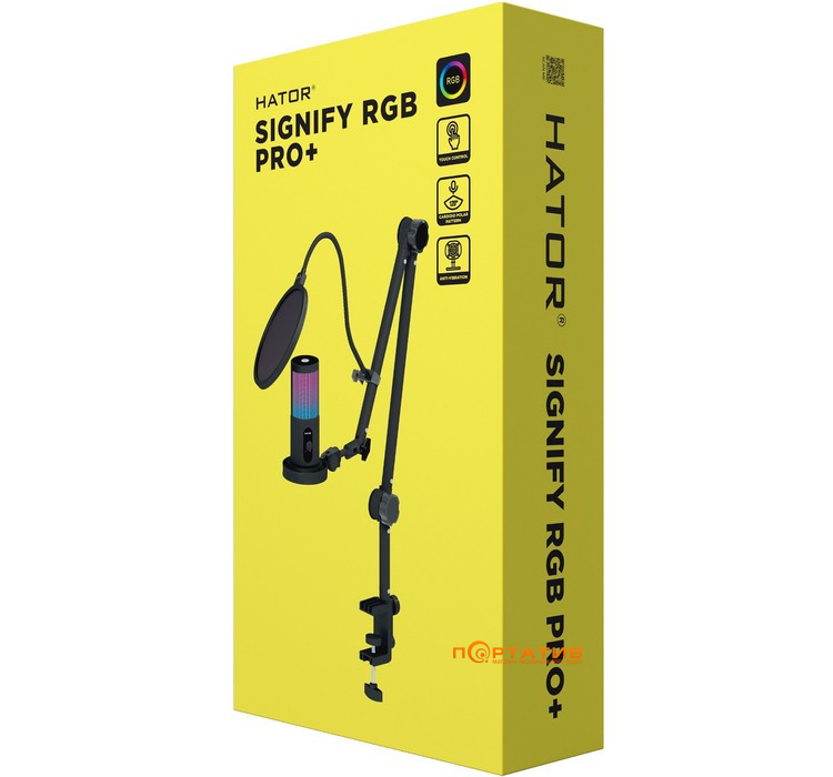 Микрофон HATOR Signify RGB PRO+ (HTA-516)