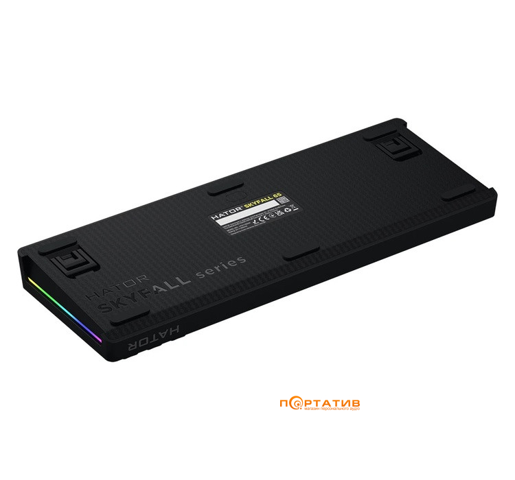 Ігрова клавіатура HATOR Skyfall 65 Black-Black (HTK1160UA)