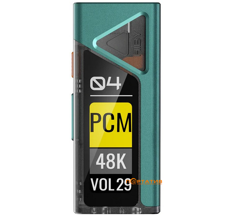 ЦАП із підсилювачем для навушників HiBy FC4 with display Green