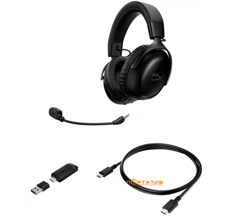 Игровая гарнитура HyperX Cloud III S Black (A59YZAA)