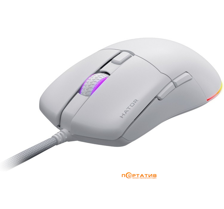 Игровая мышь HATOR Pulsar 3 White (HTM611)