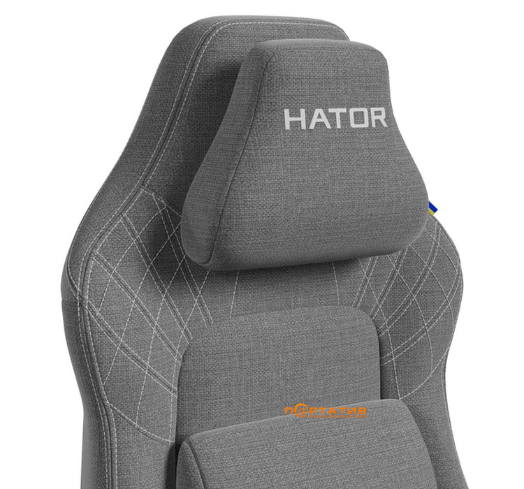 Кресло для геймеров HATOR Darkside 3L PRO Fabric Grey (HTC3216L)