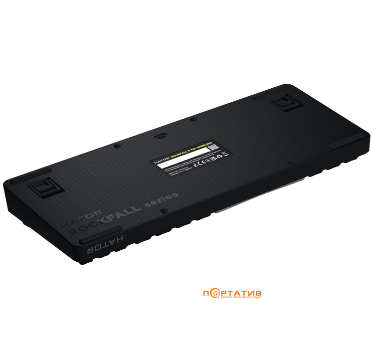 Игровая клавиатура HATOR Rockfall 3 Mecha TKL Wireless Orange, Black (HTK850UA)