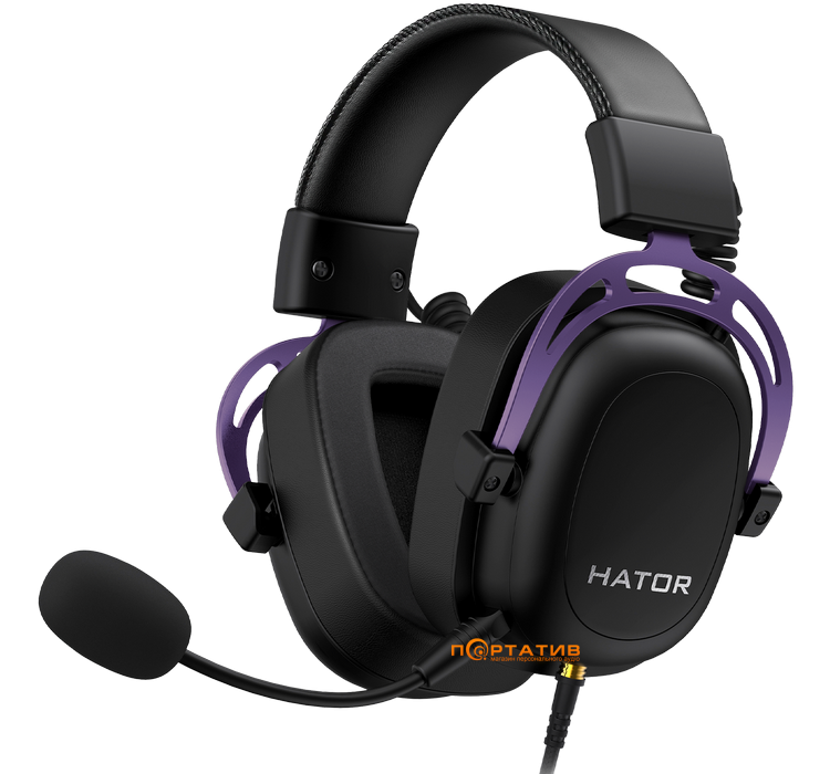 Игровая гарнитура HATOR Hypergang 2 (HTA-914) Lavander Edition