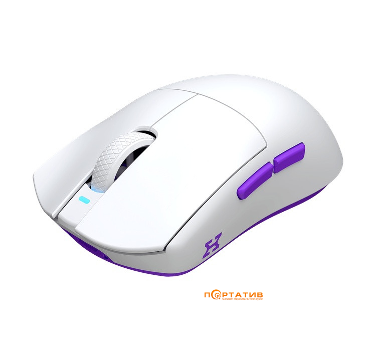 Игровая мышь HATOR Hellyberry HM47 Wireless White-Violet (HM47_white_violet)