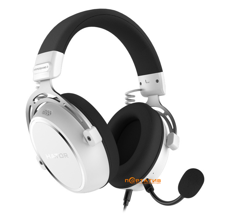 Ігрова гарнітура HATOR Hypergang 3 (ESH06) White