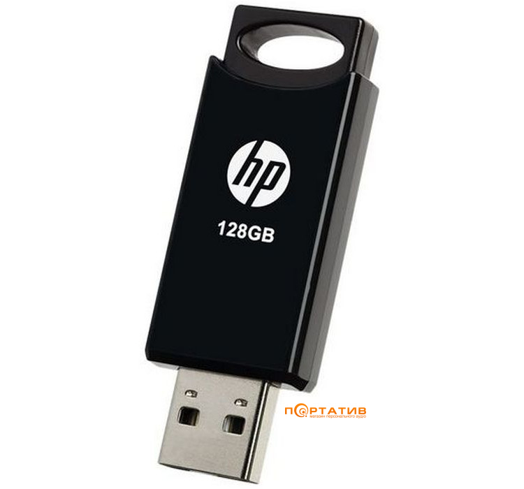 HP USB2.0 Stick v212w 128GB black Retail (HPFD212B-128)