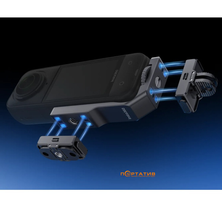 Кріплення Insta360 X5 Vertical-Horizontal Mount (CINSBBMM)