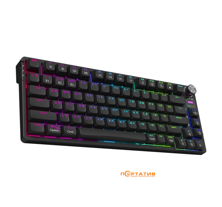 Игровая клавиатура HATOR Icefall PRO Wireless Black (HTK450UA)