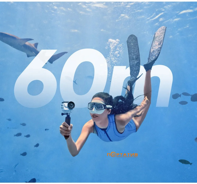 Подводный кейс Insta360 GO 3/GO 3S Dive Case (CINSBATQ)