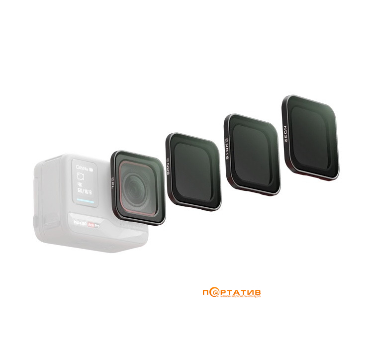 Набір фільтрів для об'єктива Insta360 Ace Pro 2 ND Filter Set (CINSABGC)