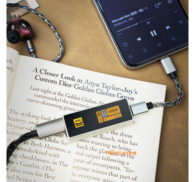 ЦАП з підсилювачем для навушників iBasso DC04 Ultra