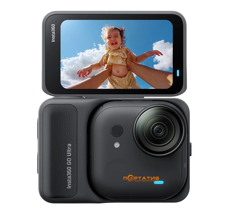 Экшн-камера Insta360 GO Ultra Creator Bundle Midnight Black (CINSABEA004)