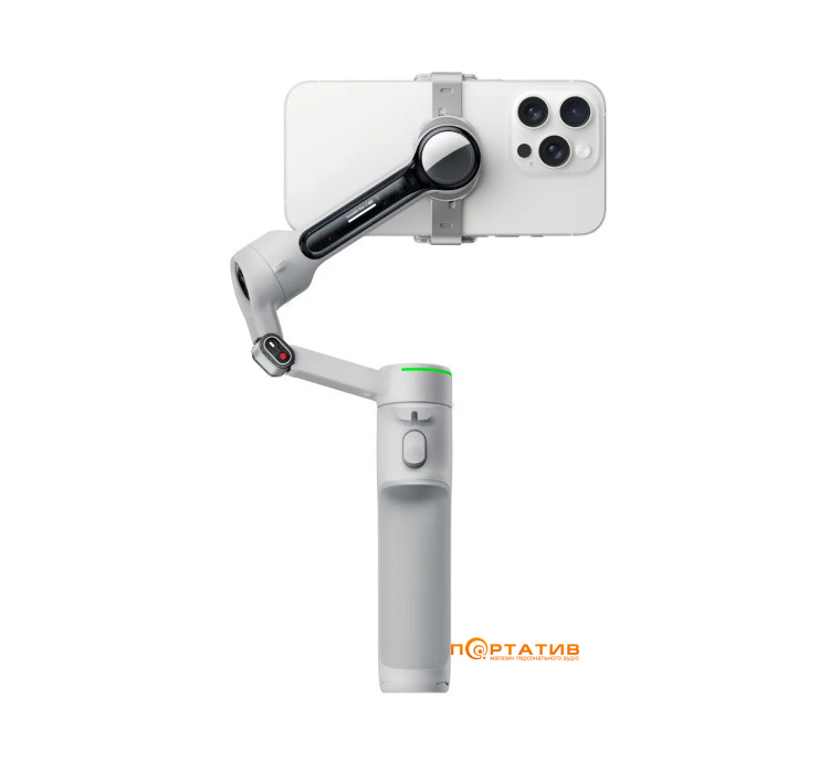 Монопод-стабилизатор Insta360 Flow 2 Pro AI Tracker Bundle/ Summit White (CINSABQB225)
