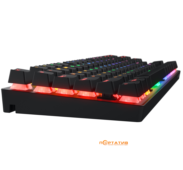 Игровая клавиатура HATOR Icefall Mecha TKL Wireless Rainbow Black U (HTK287UA)