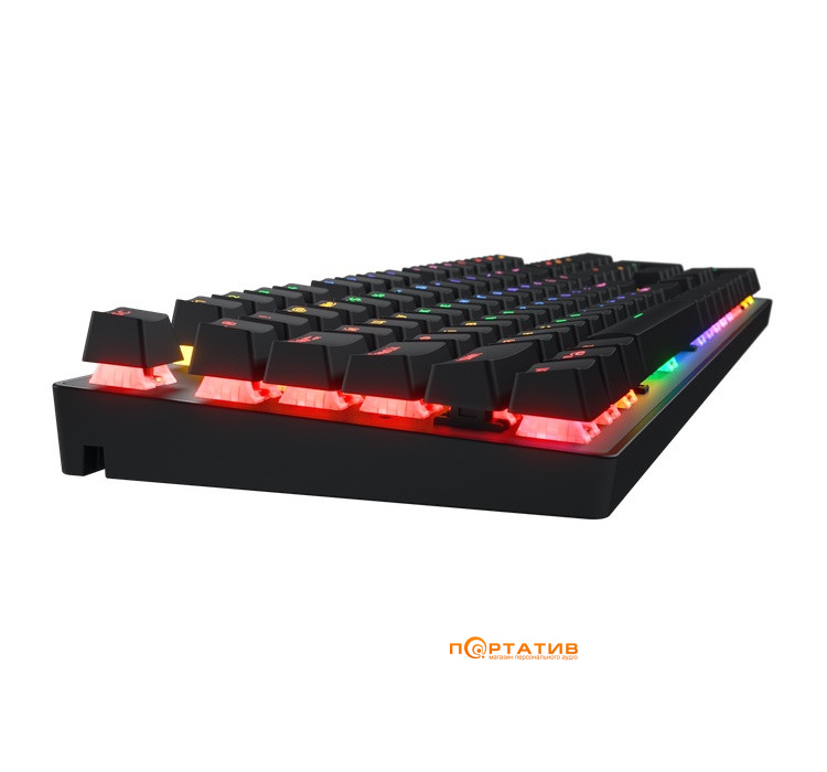 Игровая клавиатура HATOR Icefall Mecha Wireless Rainbow Black (HTK204UA)