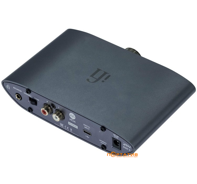 ЦАП із підсилювачем для навушників iFi ZEN DAC V3 Black