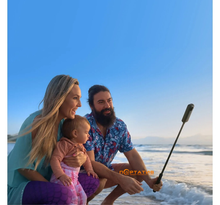 Монопод Insta360 85cm Invisible Selfie Stick (with Selfie Stick Sleeve) (CINSCAVG)